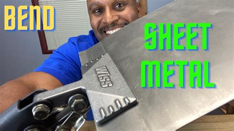 how to bend sheet metal without a brake|how to bend galvanized metal.